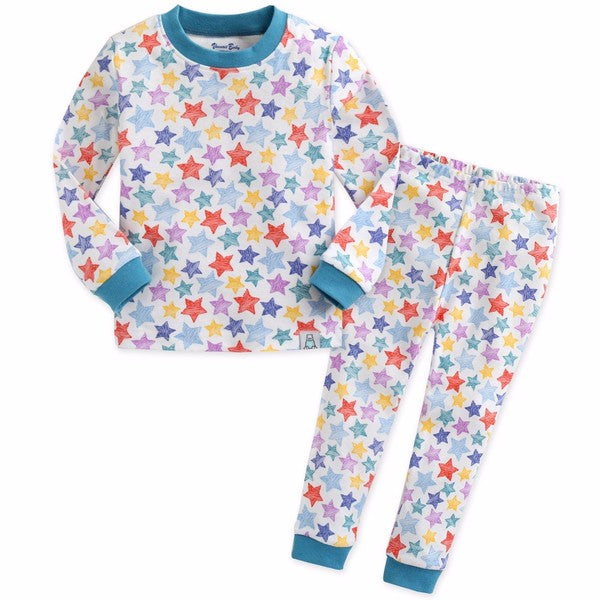 Pongdang Star Long Sleeve Pajamas - Go PJ Party