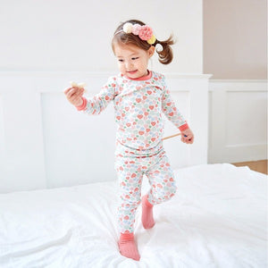 Pongdang Heart Long Sleeve Pajamas - Go PJ Party