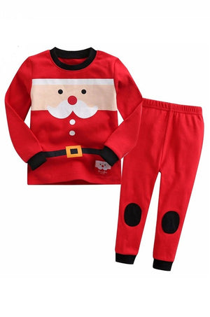 Santa Carol Long Sleeve Pajama - Go PJ Party