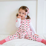 Rain Cloud Pink Soft Microfibre Blanket Sleeper - Go PJ Party