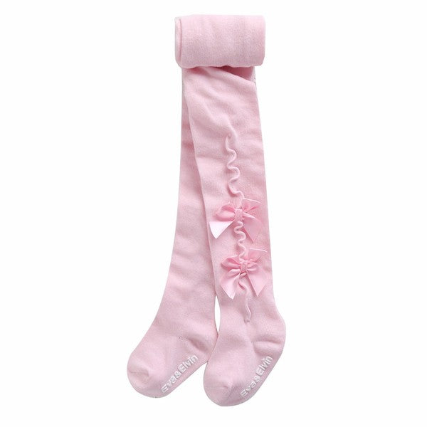 Shirring Ribbon Pink Tights - Go PJ Party