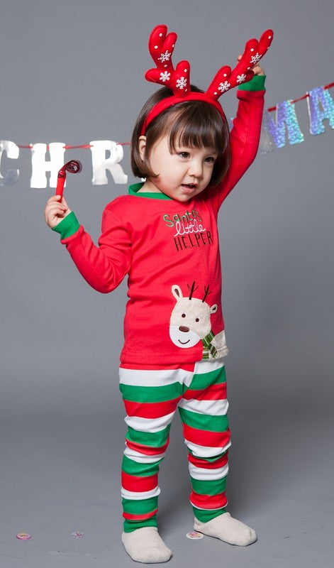 Little Rudolph Long Sleeve Pajama - Go PJ Party