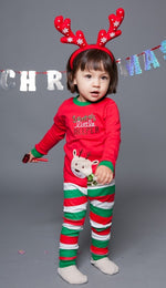 Little Rudolph Long Sleeve Pajama - Go PJ Party