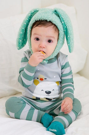 Mint Commong Long Sleeve Pajama - Go PJ Party