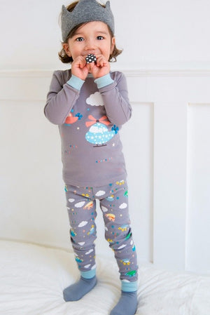 Healing Helicopter  Long Sleeve Pajama - Go PJ Party