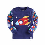 Little Rocket Long Sleeve Pajamas - Go PJ Party