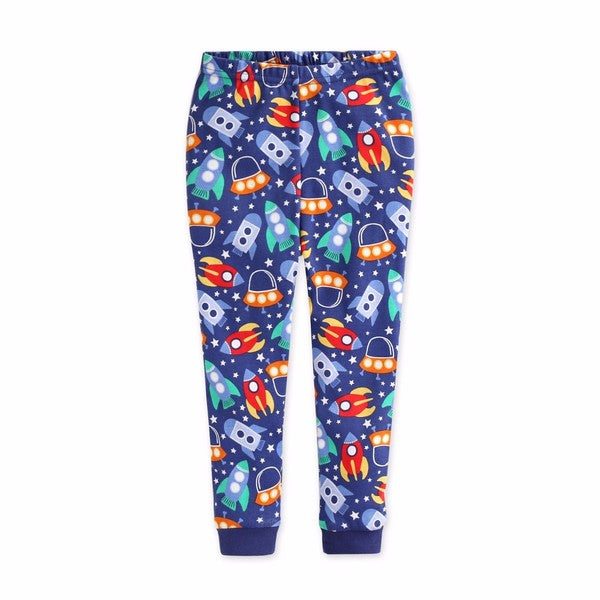 Little Rocket Long Sleeve Pajamas - Go PJ Party