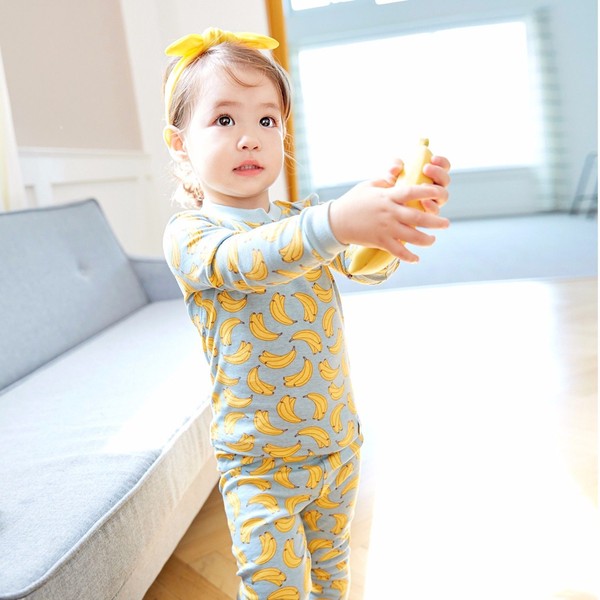 Baby banana pajamas hot sale