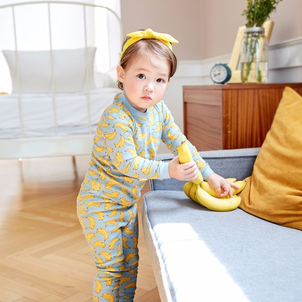 Sweet Banana Long Sleeve Pajama - Go PJ Party