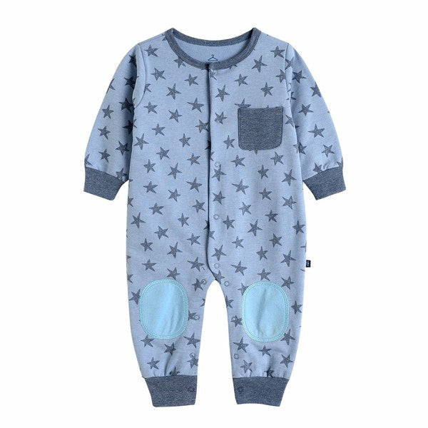 Blue Sweet Star Baby One Piece - Go PJ Party