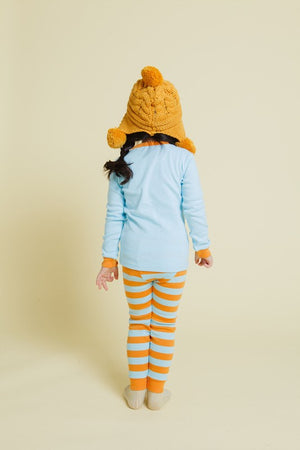 Mini Squirrel Long Sleeve Pajama - Go PJ Party