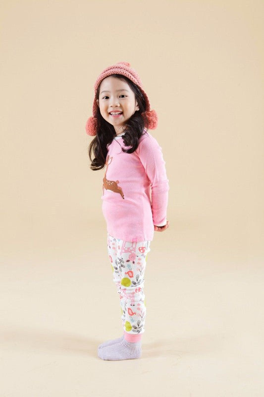 Mini Bambi Long Sleeve Pajama - Go PJ Party