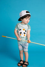 Mint Pang Short Sleeve Pajamas - Go PJ Party