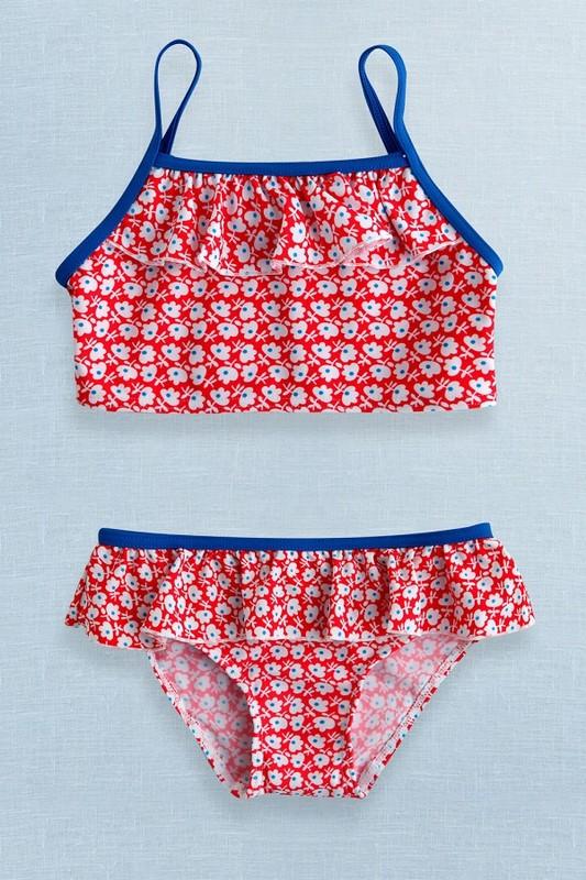 Iyou Red Girls Bikini Swimsuit - Go PJ Party