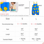 Lemon Sleeveless Baby Romper - Go PJ Party