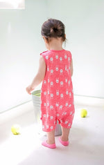 Cool Rabbit Sleeveless Romper - Go PJ Party