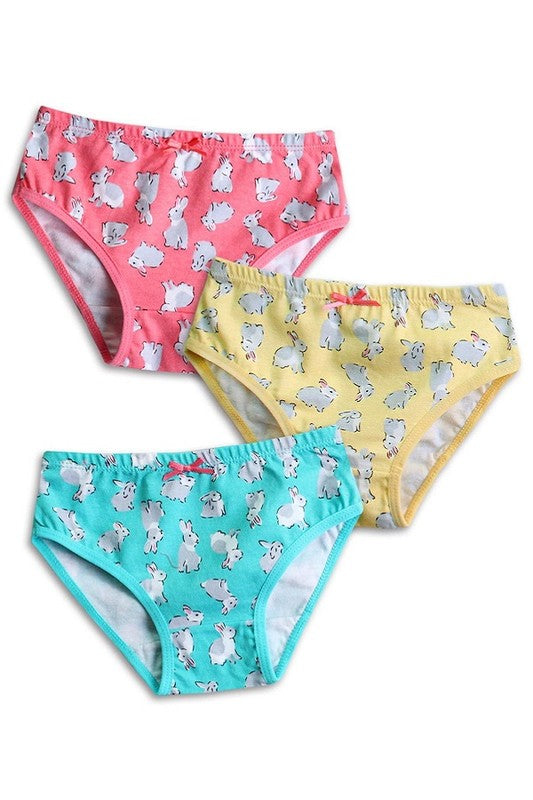 Sweet Rabbit Bikini briefs 3pack - Go PJ Party