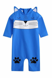 Cool Cat Baby 3/4 Sleeve Swimsuit - Go PJ Party