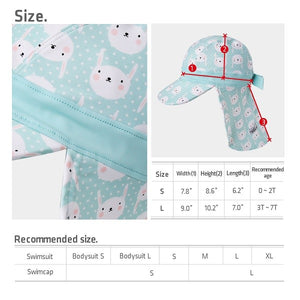 Tanning Bear Pink UV Sunhat - Go PJ Party