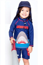 Jaws King Long Sleeve Swimsuit - Go PJ Party