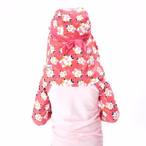 Tanning Bear Pink UV Sunhat - Go PJ Party