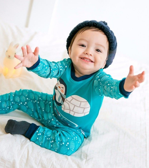 Igloo Penguin Long Sleeve Pajama - Go PJ Party