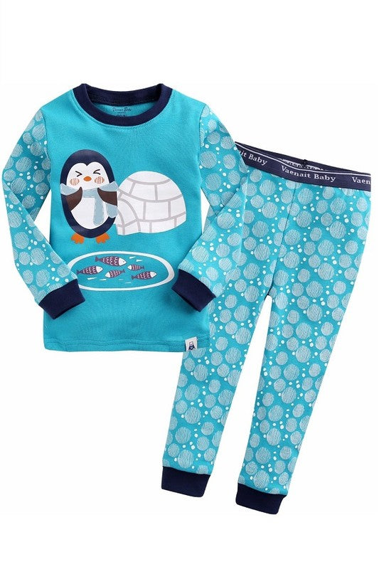 Igloo Penguin Long Sleeve Pajama - Go PJ Party