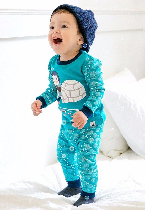 Igloo Penguin Long Sleeve Pajama - Go PJ Party