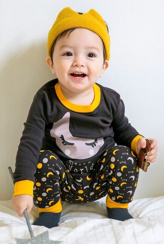 Moon Light Dream Long Sleeve Pajama - Go PJ Party