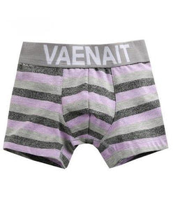 Gentle Pink Striped Boys Boxers - Go PJ Party