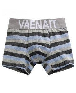 Gentle Grey Striped Boys Boxers - Go PJ Party