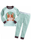 Mint Dali Long Sleeve Pajama - Go PJ Party