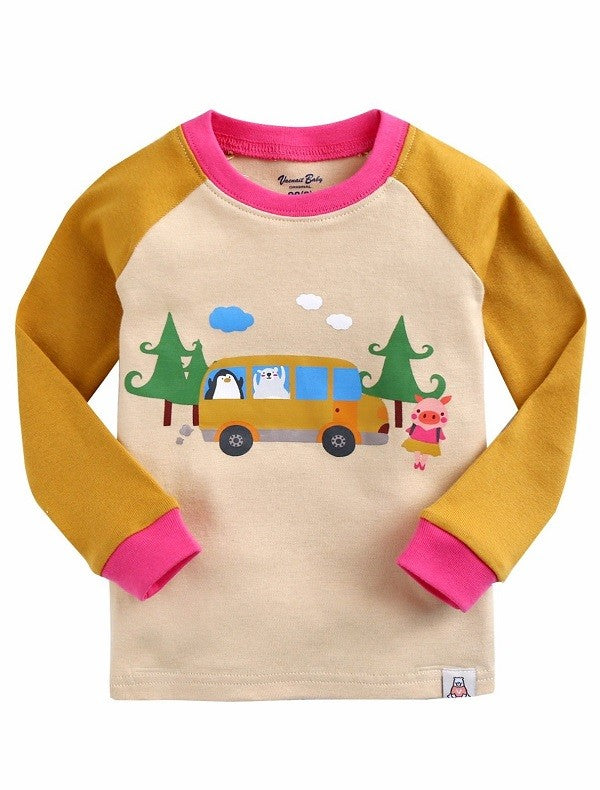 Joy Trip Long Sleeve Pajamas - Go PJ Party