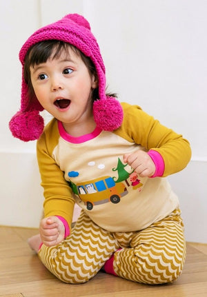 Joy Trip Long Sleeve Pajamas - Go PJ Party