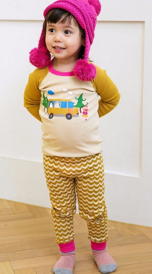 Joy Trip Long Sleeve Pajamas - Go PJ Party