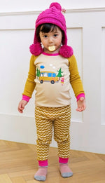 Joy Trip Long Sleeve Pajamas - Go PJ Party