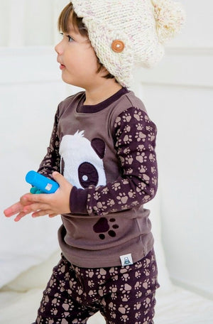 Hey Panda Long Sleeve Pajama - Go PJ Party