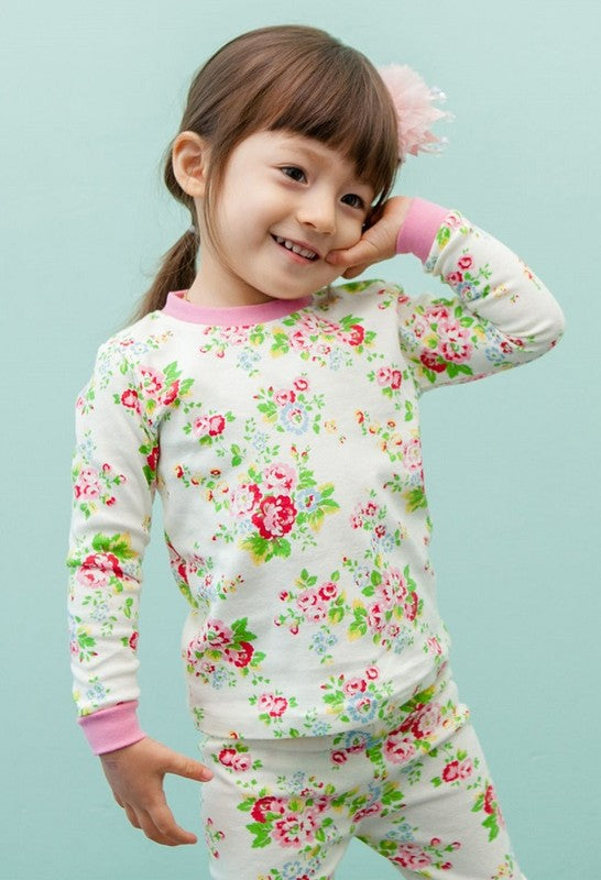 Iris Pink Long Sleeve Pajama - Go PJ Party