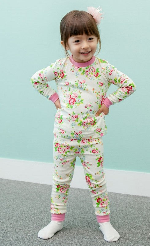 Iris Pink Long Sleeve Pajama - Go PJ Party