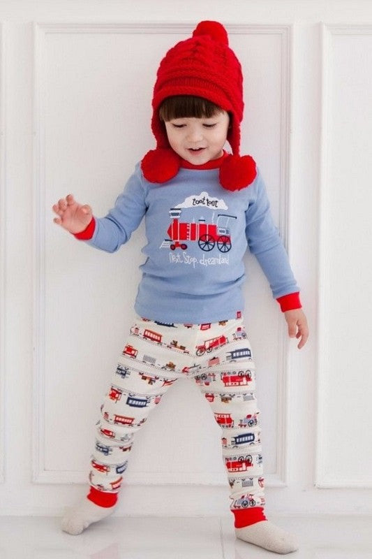 Train discount pajamas 5t