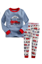 Toot Toot Train Long Sleeve Pajama - Go PJ Party