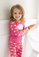 Pink Thunder Long Sleeve Pajama - Go PJ Party