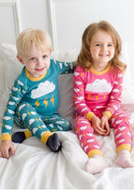 Mint Thunder Long Sleeve Pajama - Go PJ Party