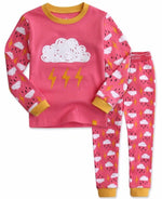 Pink Thunder Long Sleeve Pajama - Go PJ Party