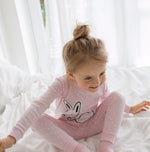 Drawing Rabbit Long Sleeve Pajama - Go PJ Party