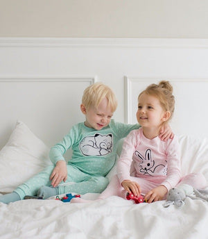 Drawing Fox Long Sleeve Pajama - Go PJ Party