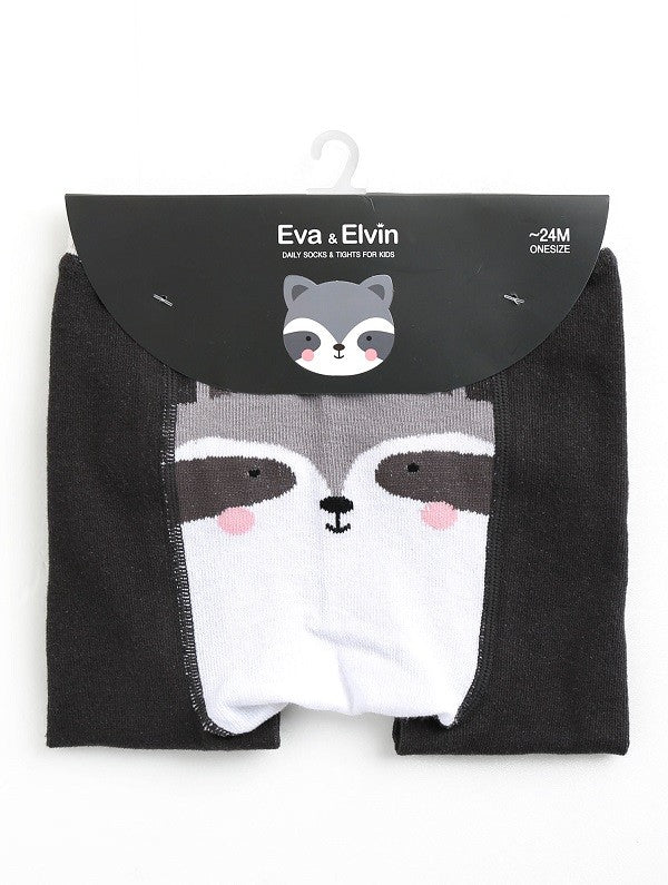 Black Raccoon Baby Leggings - Go PJ Party