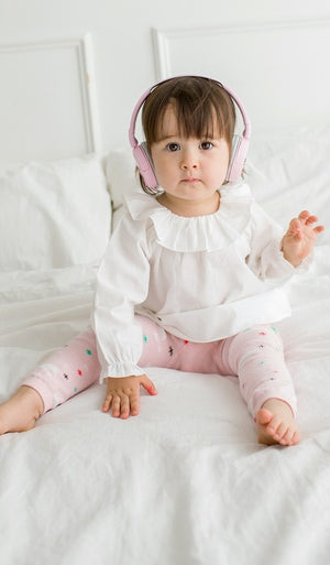 Heaven Bird Pink Baby Leggings - Go PJ Party