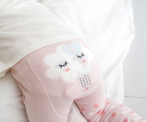 Dot Cloud Baby Leggings - Go PJ Party