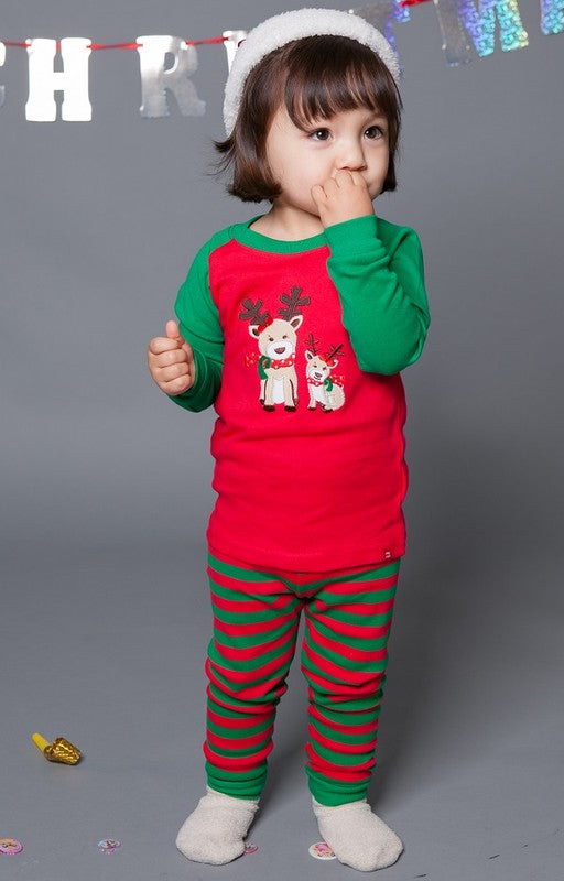 Merry Rudolph Long Sleeve Pajama - Go PJ Party